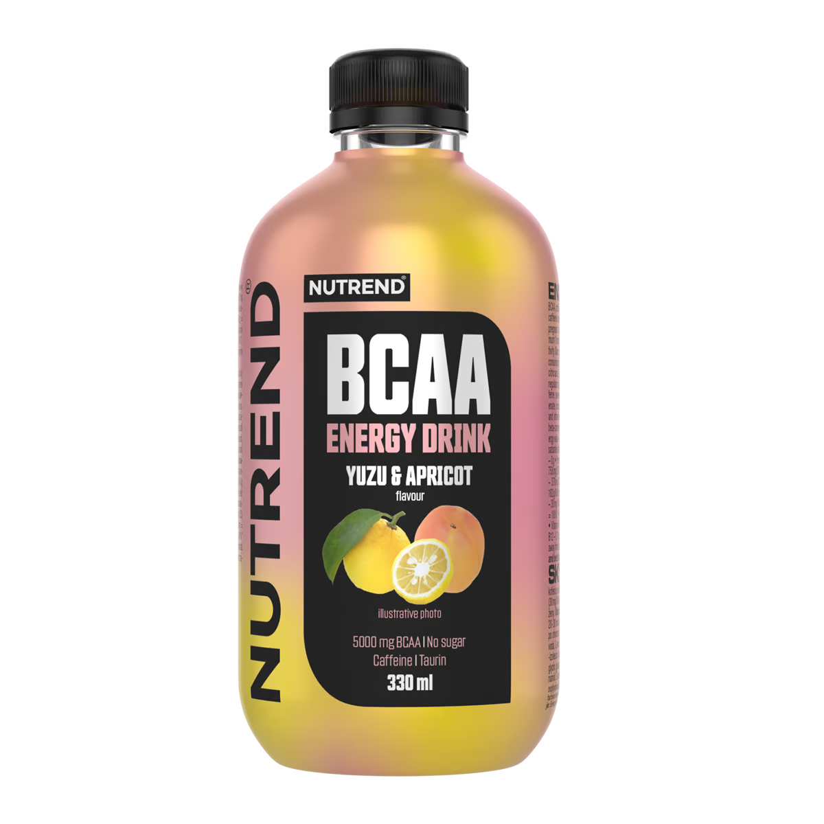 Nutrend BCAA Energy Drink 330ml – Yuzu & apricot