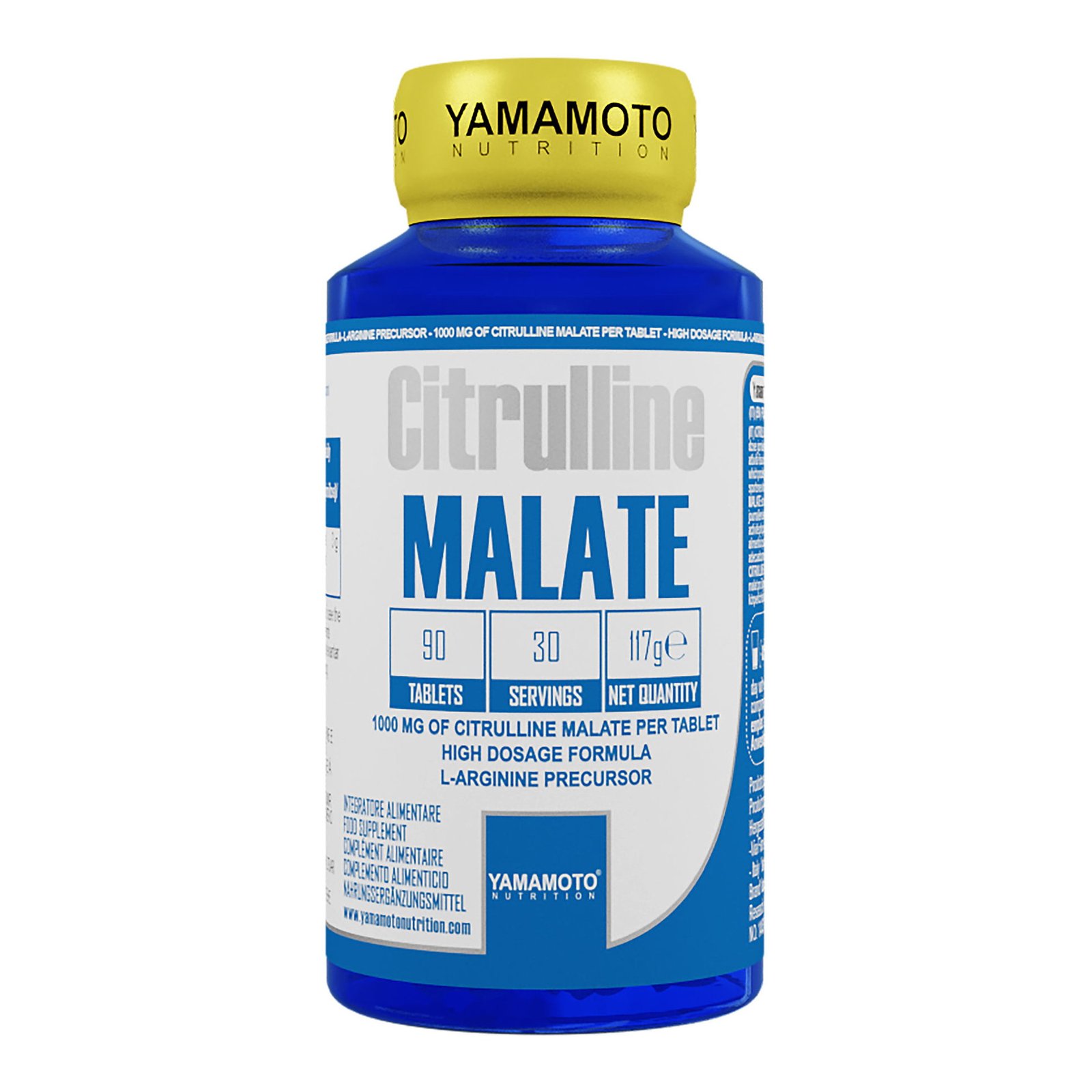 Citrulline Malate 90caplets Yamamoto Nutrition