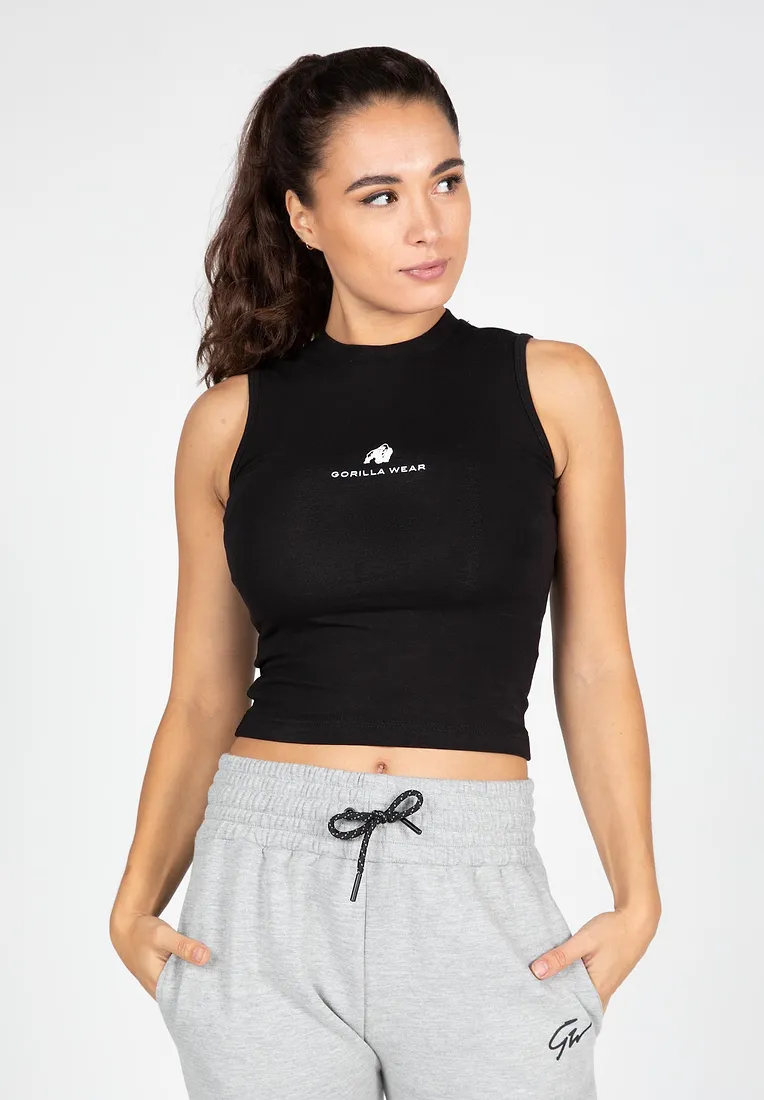Gorilla Wear Livonia Crop Top Black